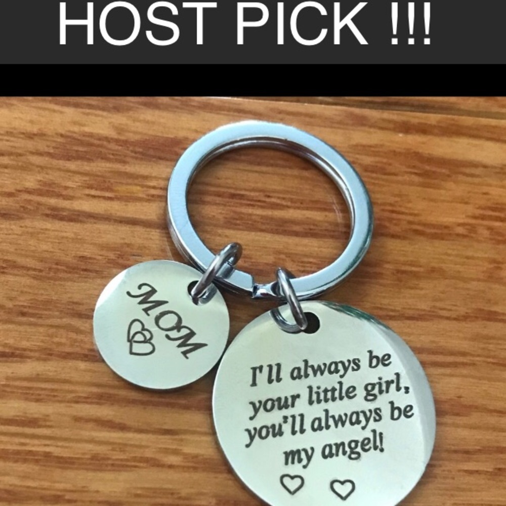 🆕💕 New Mom/Daughter Angel Keychain